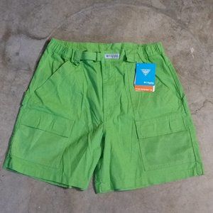 Columbia Sun Protection Lime Green UPF 15 Shorts